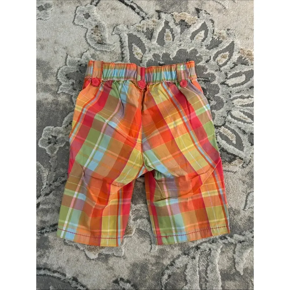 NWT Gymboree Colorful Plaid Capris